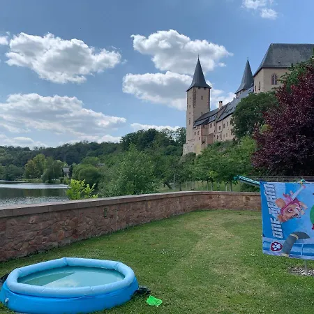Ferienwohnung Am Schloss Rochlitz Buitenkant foto